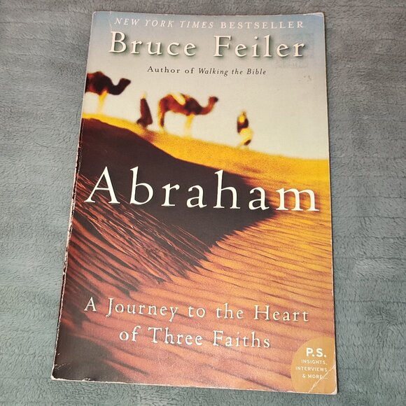 Book Abraham History Bible Bruce Feiler New York Times Bestseller Paperback - Picture 1 of 10
